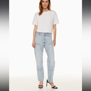 NWOT Denim Forum The Carpenter Lo-rise Loose Jean